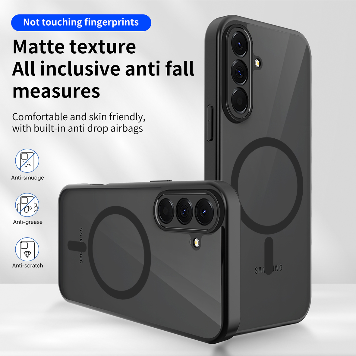 Phone Accessories Online Shop - Матовый чехол для телефона Samsung Galaxy