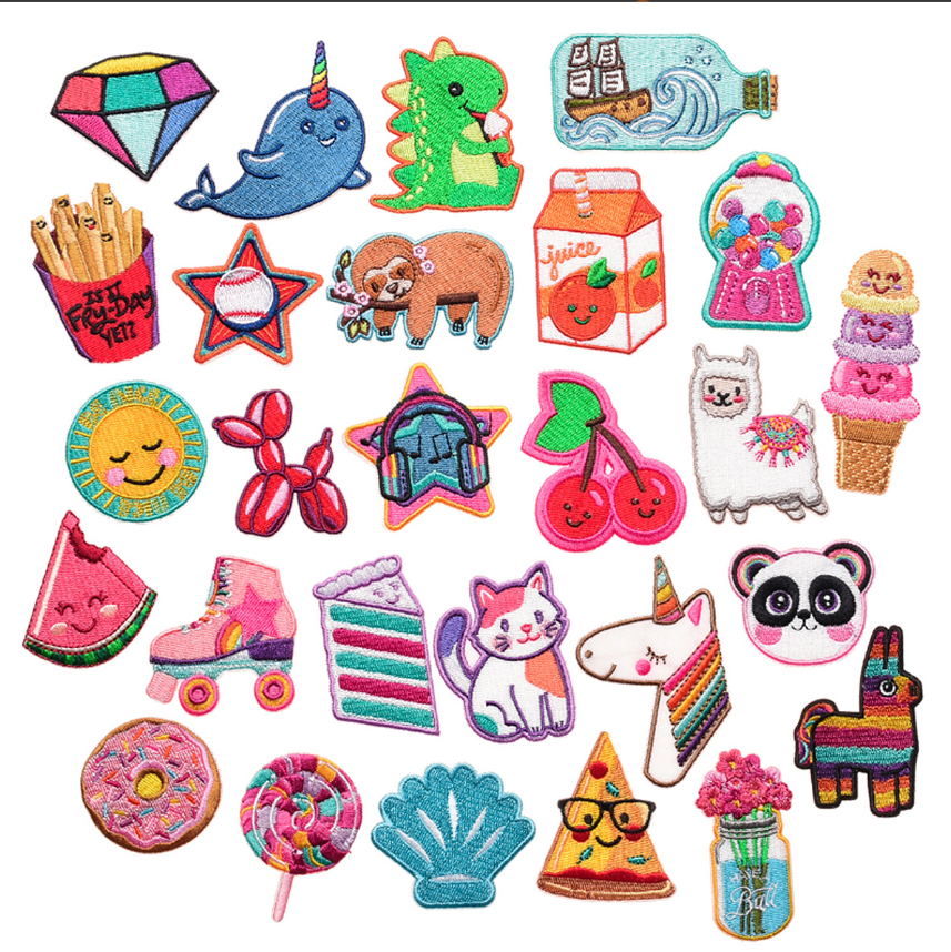 Phone Accessories Pictures - 10 шт. нашивки с вышивкой в