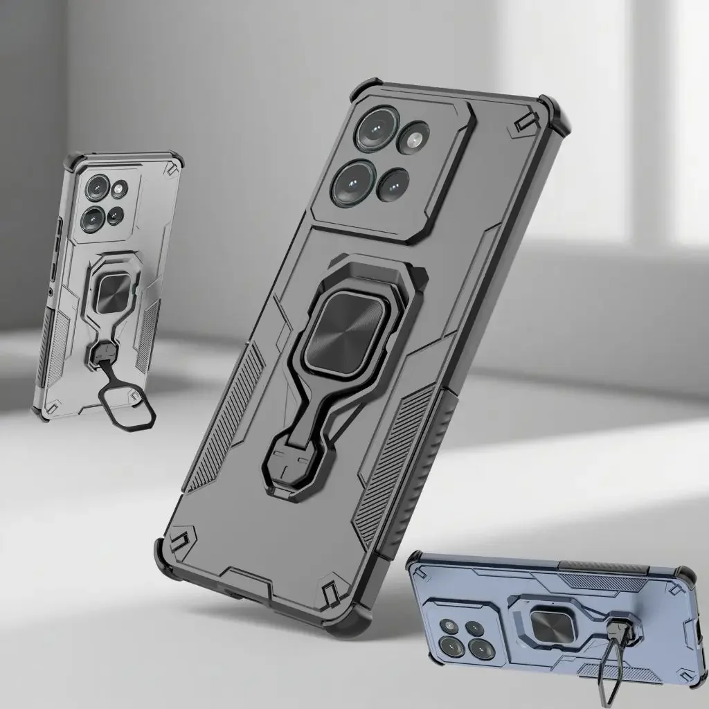Phone Accessories Online Shop - Чехол с металлическим кронштейном для Motorola