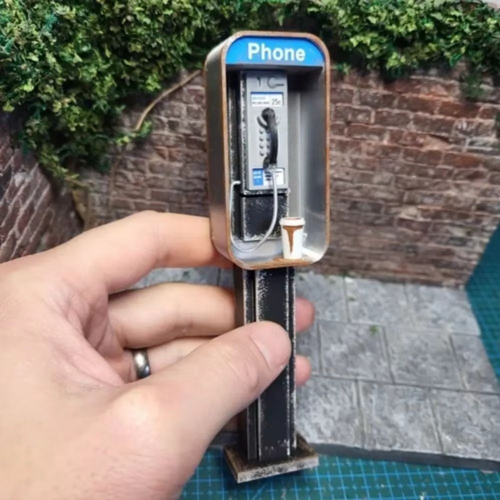 Миниатюрная телефонная будка в – обзор и цена Phone Accessories Pictures