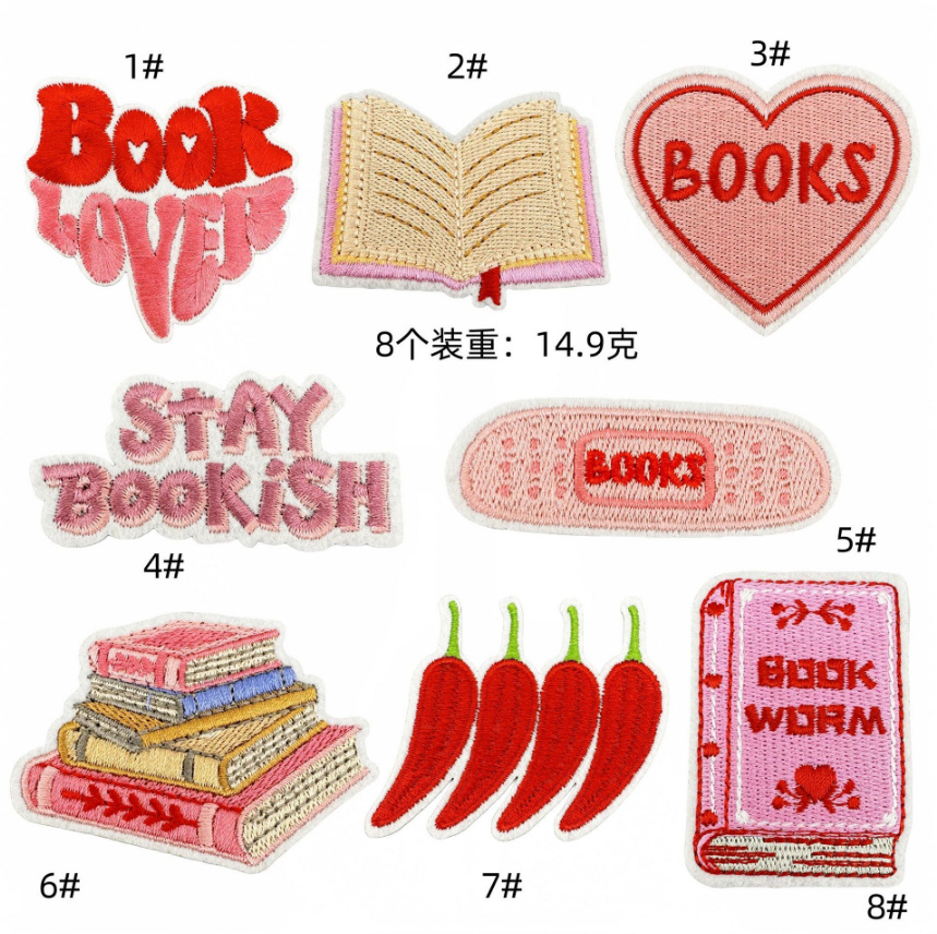 10 шт. книги, пришивные вышиты – обзор и цена Phone Accessories Pictures